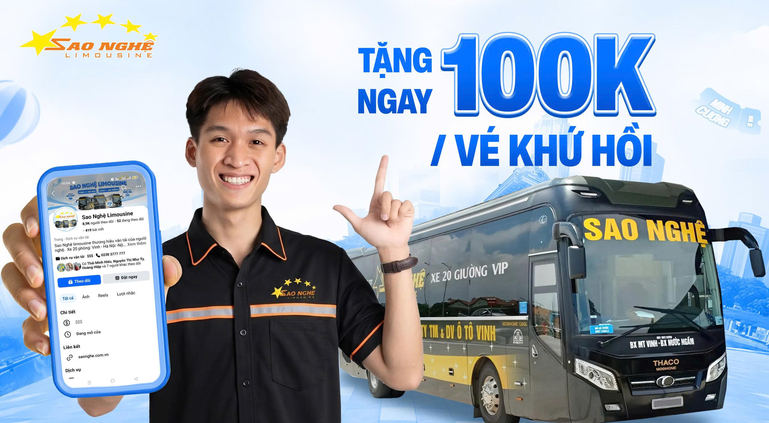 Tải App đặt vé được giảm 100k HOT